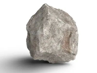 Rock  Model 09 Low-poly 3D model