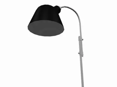 Metal desktop lamp 3D model