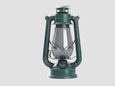 Kerosene Oil Lamp 3D model