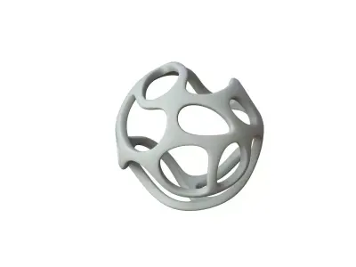 SciFi Cube Object No 29339 Low Poly Shape Texture