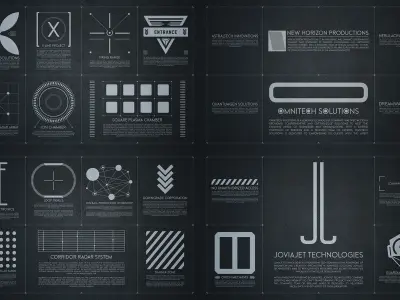 U1 Sci-Fi Alpha Decal Pack Texture