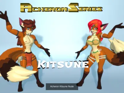 Acheron Series Favorites Nude 3D Model Pack