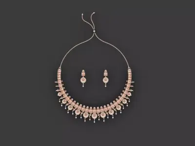 Necklace 001 3D print model