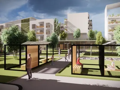 RESIDENTIAL COMPLEX IN EL-KOURA LEBONON 3D model