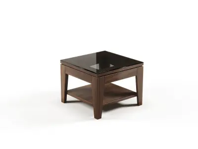 Modern Office Side Coffee Table For Director Free 3D model