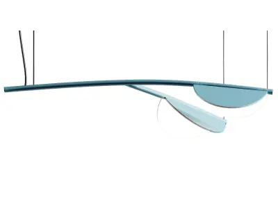 Flos Almendra Arch S2 Pendant Lamp 3D model
