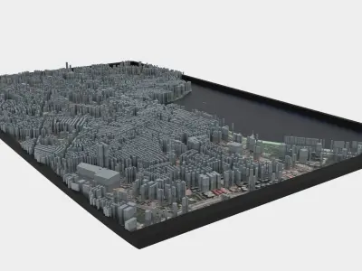 City of Antalya  3D model