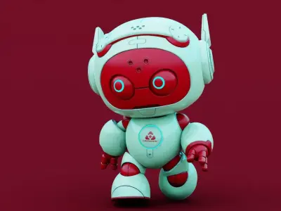 ROBO G-1 Rigged for Unreal Engine - Unity - MIXAMO 3D model