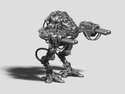 robot battle a14 3d print model  3D print model