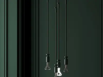 FILD and Plumen STICK Lamp 3D model