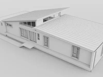 Single Family House-7 3D model