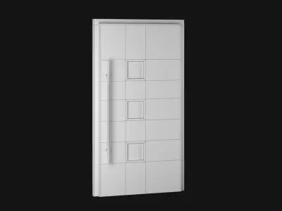 Collection of Gate Window and Door  3D model
