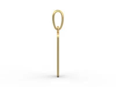 Initial Letters Pendant Sisyphus Light I 3D print model
