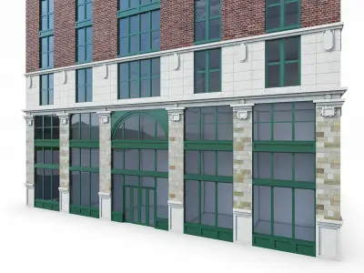 New York Building Low-poly 3D model purchase