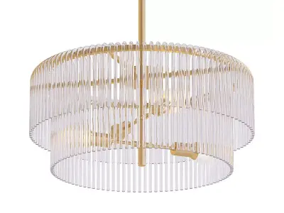 ROYALTON ceiling lamp with shade 3D model