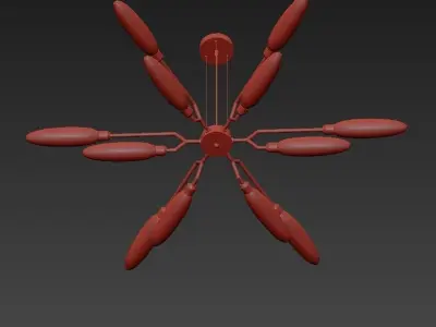 VENTURA starburst 3D model