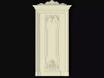 DOOR High quality 3d models for processing on a cnc machine STL 3D model