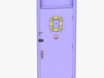 Apartment Door 3D model