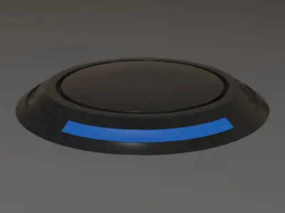 SciFi Land Mine 3D model
