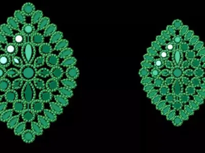 Pendant Set 12 3D print model buy