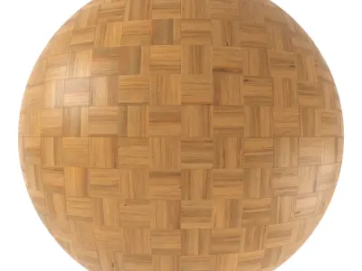 Parquet - Laminate - Wooden floor 4 in 1 3D model