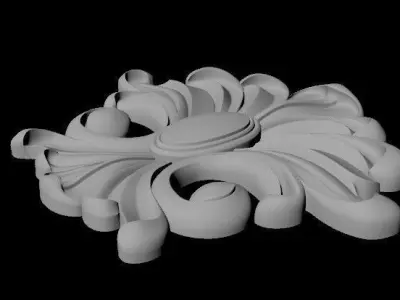 dekor ornament 3D model 43
