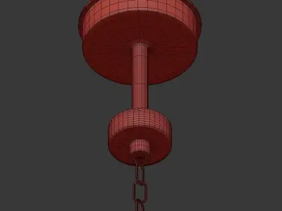 Aberdeen 9 Light Chandelier 3D model