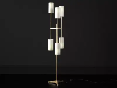 Pugil Floor Lamp 3D model