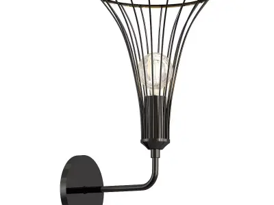 lumien wall sconce gold 3D model