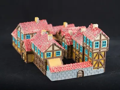 Medieval House 5 3D print model