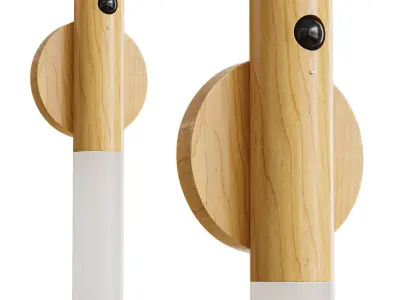 Induction Night Light Motion Sensor Low-poly 3D model