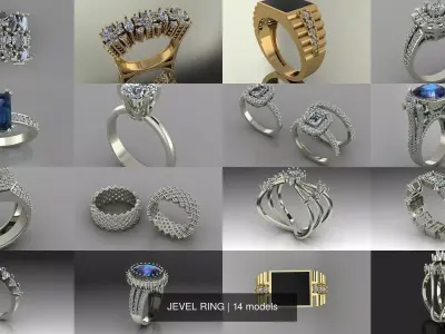 JEVEL RING 3D Model Pack