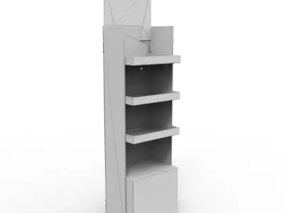 Point of Sale Cardboard Display Stand Texture