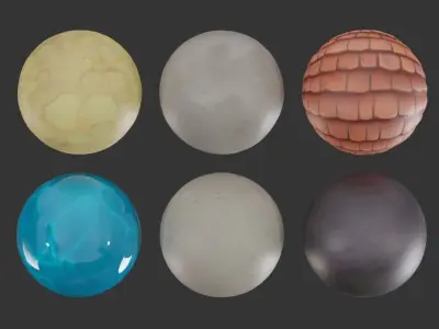 Basic Stylized Environment Texture Pack Texture