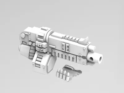Deathvigil Last Gen Weapons 3D print model
