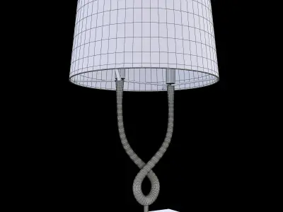 Porta Romana SLB12 - Organic Loop Lamp 3D model