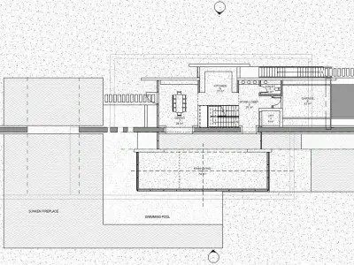 Modern house full project Revit and Lumion 3d grass 3D model