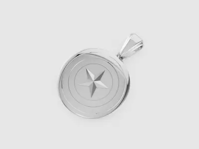 Star pendant 3D print model