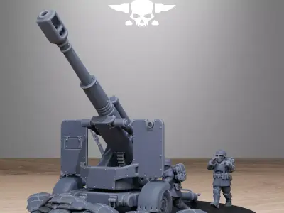 FreeGuard Light Artillery 3D print model