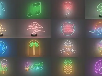 Third 50 Neon Signs - NEONPLEX SPECIAL PACK