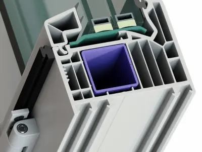 Windows VEKA 3D model