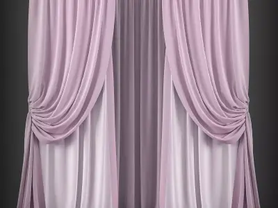 Curtain 3D model 98 3D model