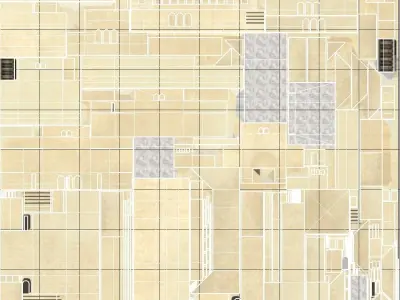 Museum of Islamic Art Qatar Low-poly 3D model