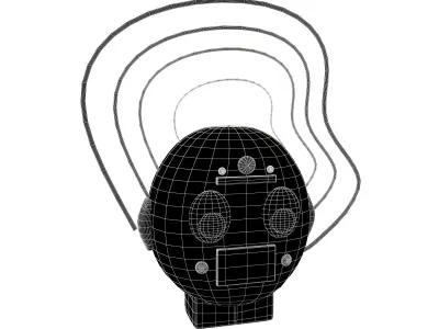 AI Hallucination Icon V1 004 Low-poly 3D model