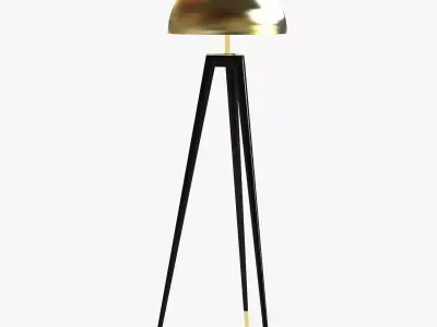Fife Tripod Floor Lamp 3D model