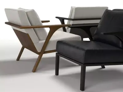 STM Armchair 3D model