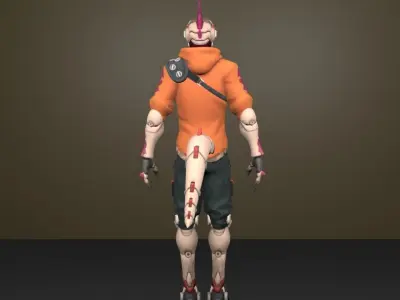 haxsaur 3D model