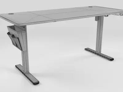 Office Desk 3D Model PBR for Architectural Visualization 3D model