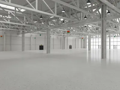 Exhibition Hall 39 3D model