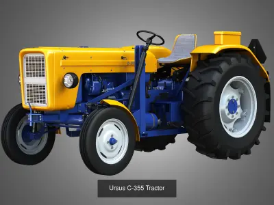 Farming Vehicles and Tools - Package6 - Tractors